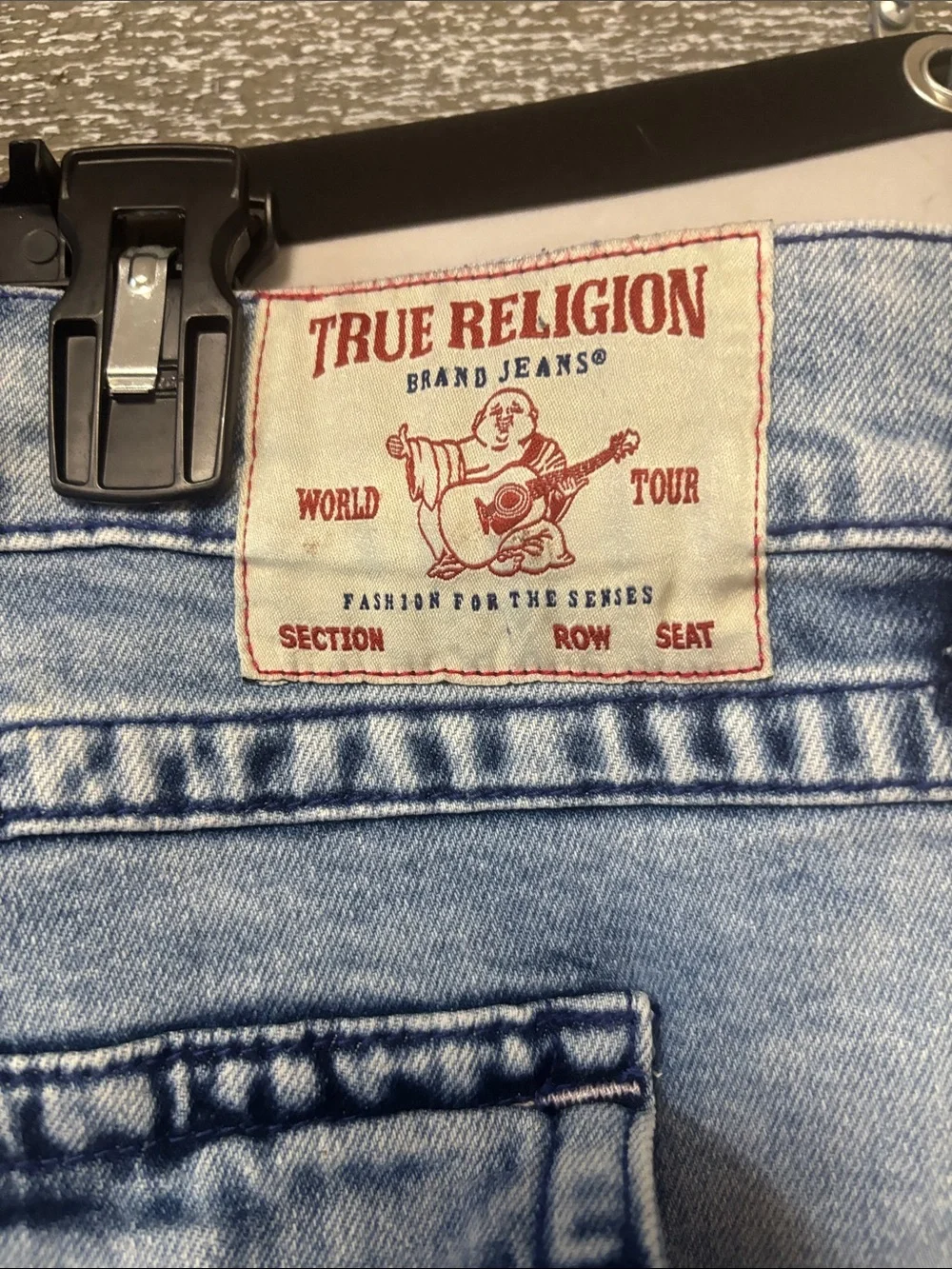 True Religion Rocco Light Blue Relaxed Skinny Jeans